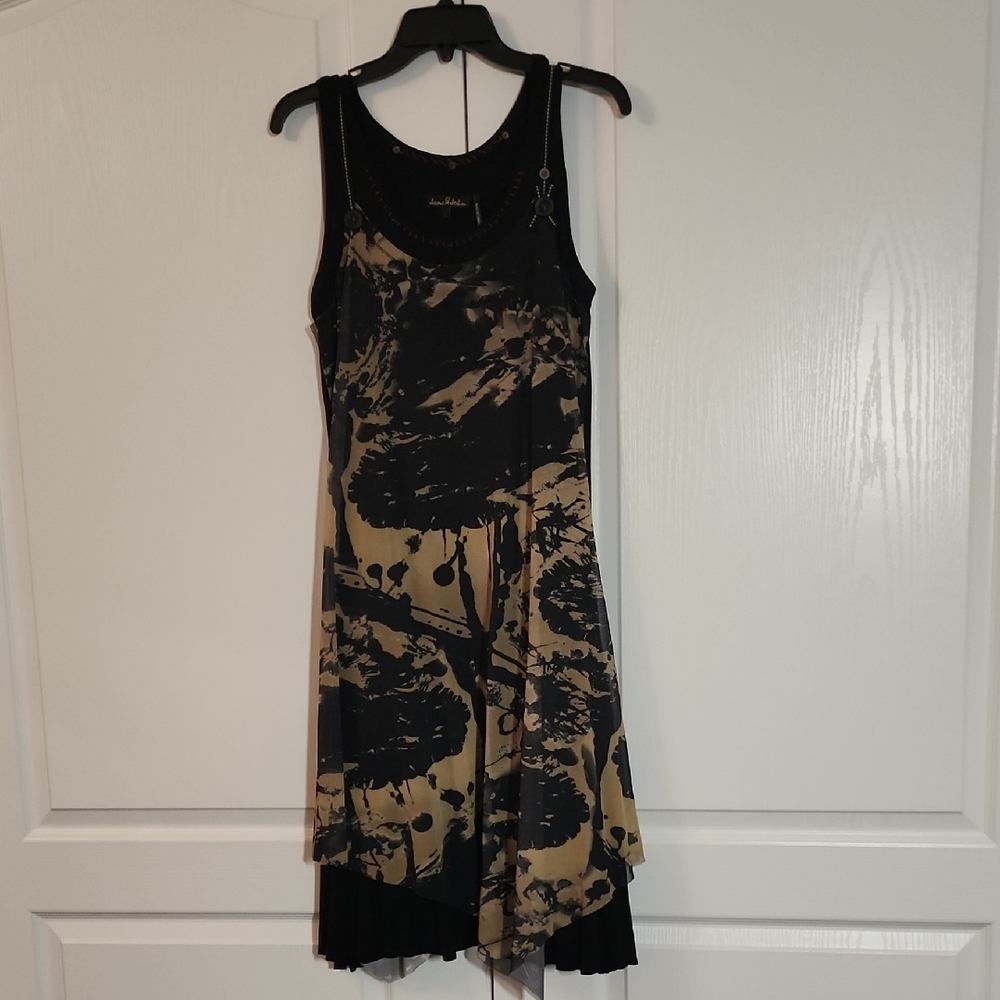 Artistic Asymmetrical Dress made in Italy